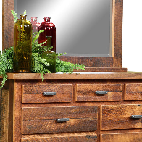 Farmhouse Rustic Barnwood Dresser | Amish Bedroom Furniture Made USA Farmstead Barnwood Furniture Farmhouse Rustic Barnwood Dresser | Amish Bedroom Furniture Made USA Farmstead Barnwood Furniture