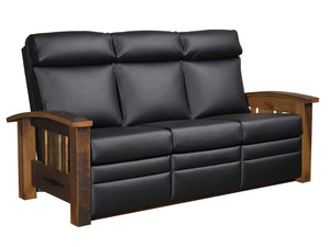 Grand Teton Reclaimed Wood Recliner Sofa