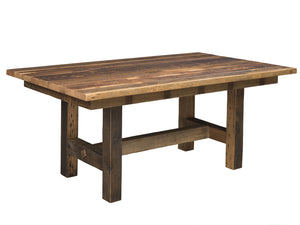 Herrington Grove Reclaimed Barnwood Table Made By Amish Crafters