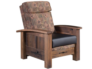 kodiak reclaimed barnwood living room chair