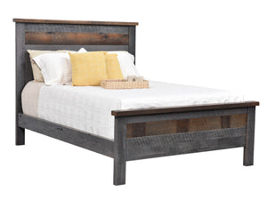 Newbury London Reclaimed Solid Oak Bed