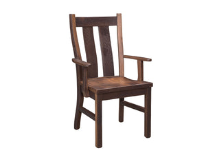 Rockford Oxford Barnwood Slat Dining Chair