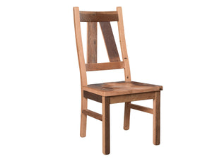 Valencia Reclaimed Amish Barnwood Side Chair